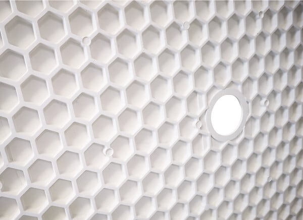ONDEE - Receveur de douche NARA - Antidérapant  Découpable 70x90 cm Résine Blanc  Bonde - large