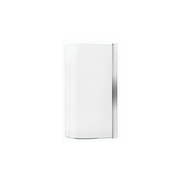 SIKO - Siko 150x85 cm Fortuna Plus Pare-baignoire en verre, Chrome (VZFORTUNA150TCR) - large