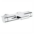 GROHE - Grohe Grohtherm 2000 Set mitigeur thermostatique bain/douche + Douchette 1 jet + Flexible et support mural, Chrome (34174001-Euphoria) - vignette
