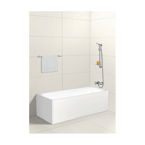HANSGROHE - Hansgrohe Pack Ecostat 1001 CL Mitigeur Thermostatique bain/douche + Set de douche Crometta Vario (13201000-CROMETTA) - large