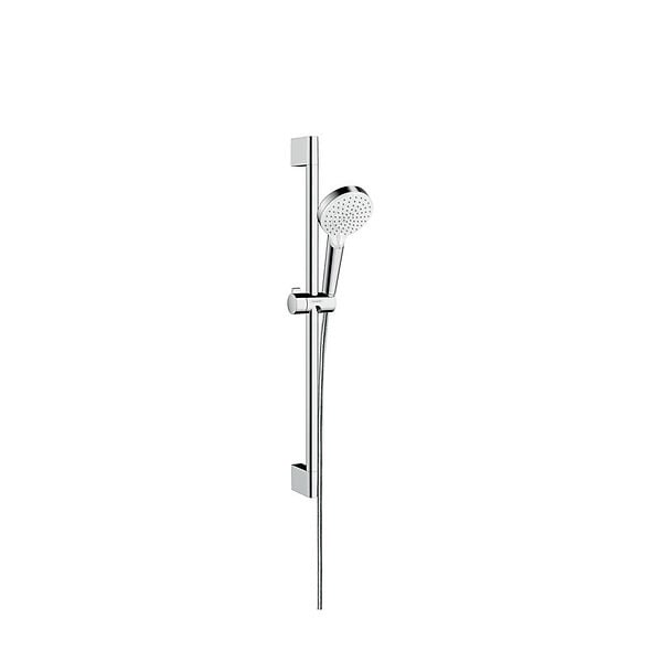 HANSGROHE - Hansgrohe Pack Ecostat 1001 CL Mitigeur Thermostatique bain/douche + Set de douche Crometta Vario (13201000-CROMETTA) - large