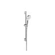 HANSGROHE - Hansgrohe Pack Ecostat 1001 CL Mitigeur Thermostatique bain/douche + Set de douche Crometta Vario (13201000-CROMETTA) - vignette
