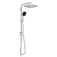 GROHE - Grohe Vitalio Comfort 250 Colonne de douche avec inverseur manuel + Douche de tête 2 jets + Douchette 2 jets, chrome (G26698001) - vignette