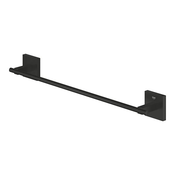 GROHE - Grohe Start Cube barre porte-serviettes 45 cm, noir mat (G409872430) - large