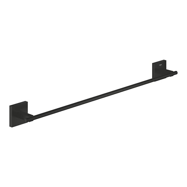 GROHE - Grohe Start Cube barre porte-serviettes 60 cm, noir mat (G410892430) - large