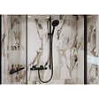 HANSGROHE - Hansgrohe Unica Barre de douche S Puro 65 cm avec flexible de douche, Noir mat (28632670) - vignette
