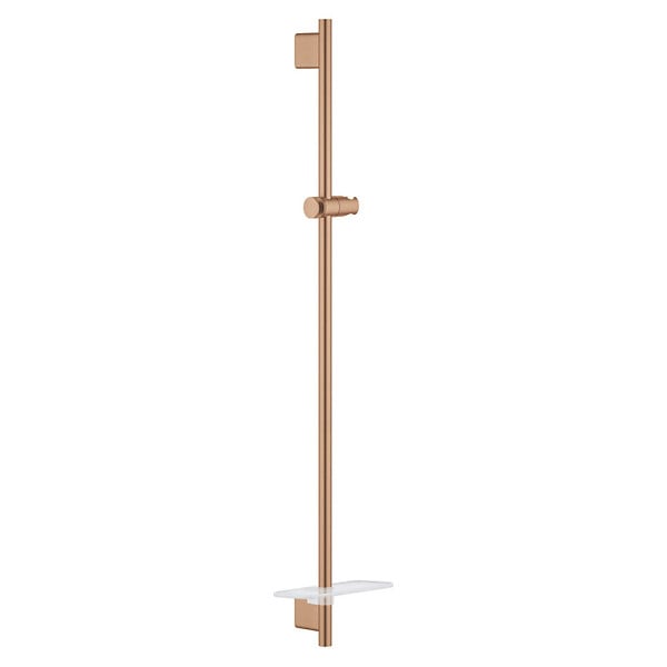 GROHE - Grohe Rainshower Smartactive Barre de douche 900mm avec curseur et support orientable, Warm Sunset brossé (26603DL0) - large