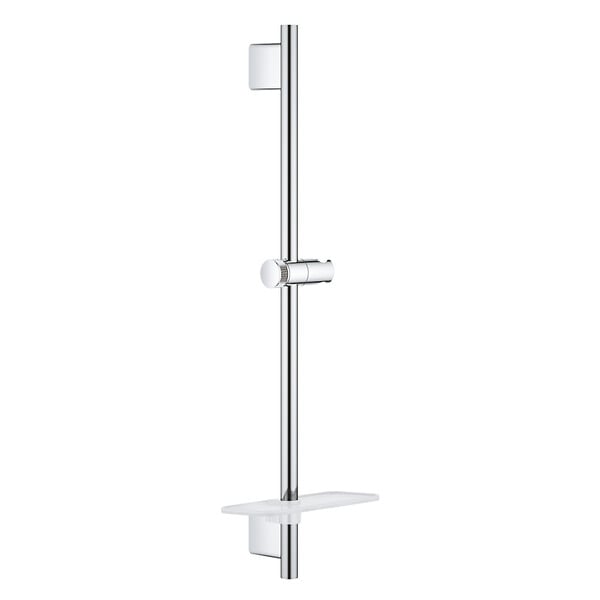 GROHE - Grohe Rainshower SmartActive barre de douche 600 mm Ø 22 mm avec tablette porte-savon, chrome (G26602000) - large