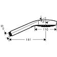 HANSGROHE - Hansgrohe Douchette Croma Select S 110 Multi (26800400) - vignette