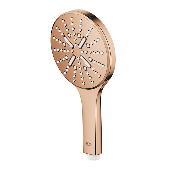 GROHE - Grohe Rainshower Smartactive 130 Douchette à main 3 jets, warm sunset (26574DA0) - large