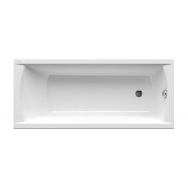 SWISS AQUA TECHNOLOGIES - Swiss Aqua Technologies Fusion 170 x 70 cm Baignoire droite en acrylique, sans pieds, blanc (SIKOVR170) - large