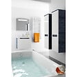 SWISS AQUA TECHNOLOGIES - Swiss Aqua Technologies Fusion 170 x 70 cm Baignoire droite en acrylique, sans pieds, blanc (SIKOVR170) - vignette