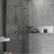 SWISS AQUA TECHNOLOGIES - Aurum Niche de Douche à encastrer, Acier Inoxydable 304, 120x28x10cm, Chrome brossé (SATAURN12128BS) - vignette