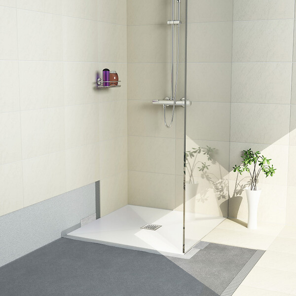 JACKON - Jackon Receveur de douche à carreler Aqua Centré 1200 x900x40mm (4512089) - large