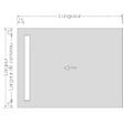 JACKON - Jackon JACKOBOARD Receveur Aqualine Pro 180 x 90 (4510336) - vignette