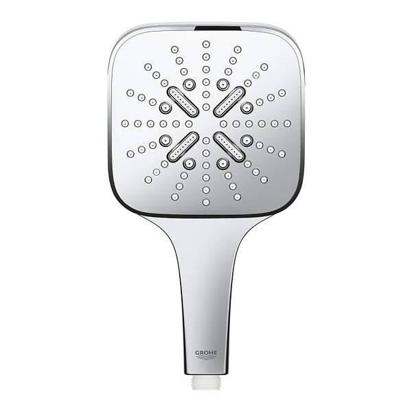 GROHE - Grohe Rainshower SmartActive 130 Cube douchette 3 jets, chrome (G26550000) - large