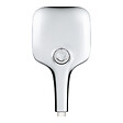 GROHE - Grohe Rainshower SmartActive 130 Cube douchette 3 jets, chrome (G26550000) - vignette