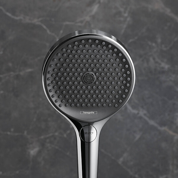 HANSGROHE - Hansgrohe Rainfinity Douchette à main 130 3 jets, Bronze brossé (26864140) - large