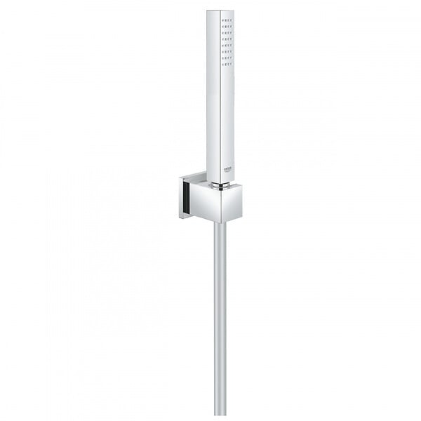 GROHE - Grohe Euphoria Cube Stick Ensemble de douche 1 jet, avec support mural, Stick, Chrome (27702000) - large