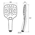 RAVAK - Ravak Pomme de douche Ravak 958.00 noir X07P569 - vignette