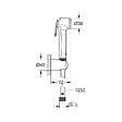GROHE - Set TEMPESTA GROHE 27513001 - douchette 1 jet + support + flexible 125 cm - Chrome - vignette