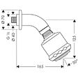 HANSGROHE - Hansgrohe Douchette Clubmaster (26606000) - vignette