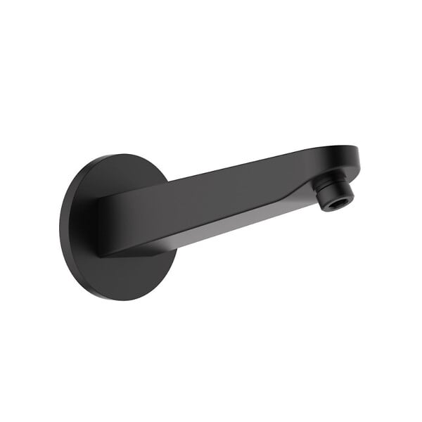 SWISS AQUA TECHNOLOGIES - Swiss Aqua Technologies Bras de douche mural 20,2 cm pour douche de tête, raccord universel, noir mat (SATBSRKMC) - large