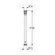 GROHE - Flexible de douche SILVERFLEX TWISTSTOP 1,75m chromé - GROHE PROFESSIONAL - 28388001 - vignette