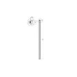 SWISS AQUA TECHNOLOGIES - Swiss Aqua Technologies Profilé pour paroi de douche 198 cm, Noir, Walk-in Xmotion (SIKOWIXMNIKAPC) - vignette