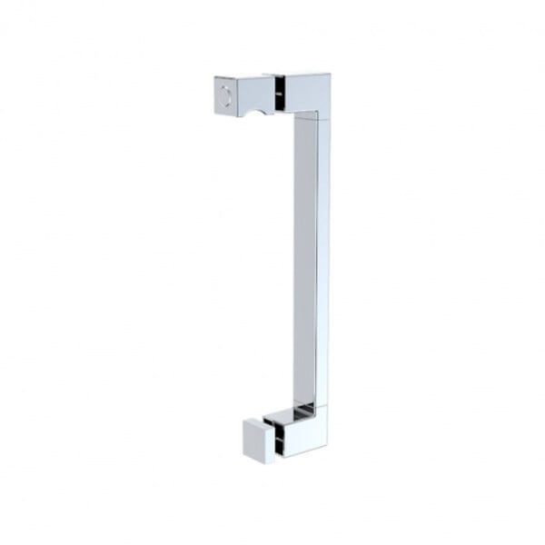 SWISS AQUA TECHNOLOGIES - Swiss Aqua Technologies Tex by Siko Poignée pour porte de douche, Chrome (SIKOMADLO3) - large