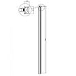 SWISS AQUA TECHNOLOGIES - Swiss Aqua Technologies Walk-in Xmotion Profilé pour paroi de douche 198cm, Chrome (SIKOWIXMNIKAP) - vignette