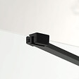SWISS AQUA TECHNOLOGIES - Swiss Aqua Technologies Fusion ensemble porte pivotante /paroi 90x90cm anticalcaire avec profilés noir mat (SATFUDP90S90C-SET) - vignette
