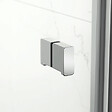 SWISS AQUA TECHNOLOGIES - Swiss Aqua Technologies SAT SK  Porte de douche acces en angle pliantes 80x90cm anticalcaire avec profilés chrome brillant (SATSK8090) - vignette