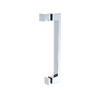 SWISS AQUA TECHNOLOGIES - Swiss Aqua Technologies Fusion ensemble porte pivotante /paroi 90x80cm anticalcaire avec profilés chrome brillant (SATFUD90S80-SET) - vignette