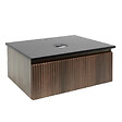 SWISS AQUA TECHNOLOGIES - Swiss Aqua Technologies Meuble de salle de bain avec comptoir en pierre artificielle SAT Evolution 78x30x44,8 cm noyer mat (SATEVO80NATK) - vignette
