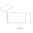 NATUREL - Naturel Plan Naturel Stilla 80x2,5x46 cm noir (STILLAF08007) - vignette