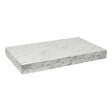EGGER - Egger Naturel plan vasque 83,5x8x50 cm, blanc effet marbre (DO8050MCB) - vignette