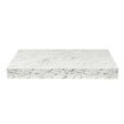 EGGER - Egger Naturel plan vasque 83,5x8x50 cm, blanc effet marbre (DO8050MCB) - vignette