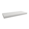 EGGER - Egger Set Naturel plan vasque 120x8x50 cm + 2 fixations porte serviette 45 cm, blanc mat (DO12050BM-FIX3) - vignette