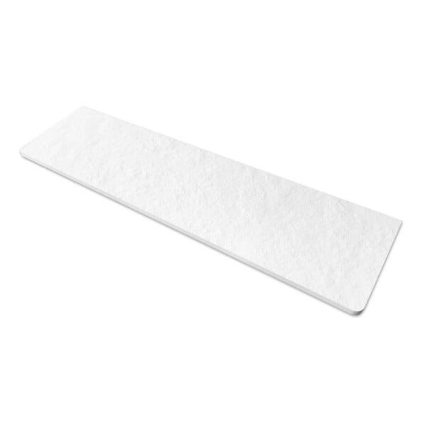 SWISS AQUA TECHNOLOGIES - Swiss Aqua Technologies Fusion Receveur de douche 100x90cm en marbre coulé, blanc (SATFU10090BL) - large