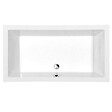 POLYSAN - Polysan Deep 110x75x26 cm baignoire rectangulaire en acrylique, sans pieds, blanc (72883) - vignette