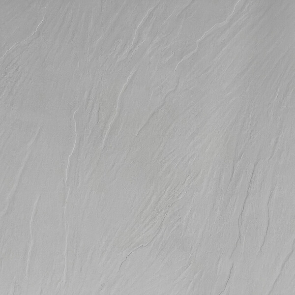CERAMIA - Ceramia Alda Receveur de douche 90x90cm + Siphon Eslim90. Pierre de synthèse, gris mat (ALD15-9090G-S) - large