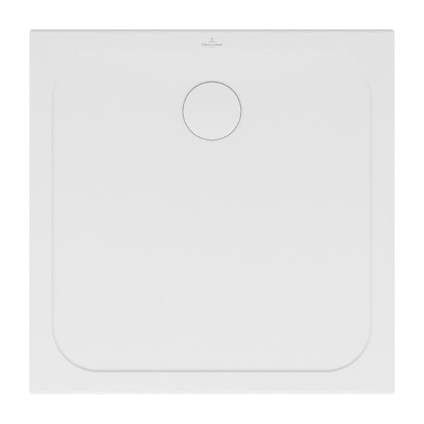 VILLEROY & BOCH - Villeroy & Boch Lifetime Plus Receveur de douche carré  800 x 800 x 35 mm, Antidérapant, Blanc (6223B301) - large