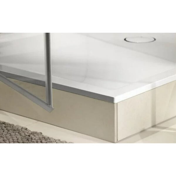 VILLEROY & BOCH - Villeroy & Boch Lifetime Plus Receveur de douche carré  800 x 800 x 35 mm, Antidérapant, Blanc (6223B301) - large
