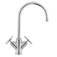 PAFFONI - Paffoni Quattro Mélangeur de lavabo XL en col de cygne, Chrome (QTV077) - vignette