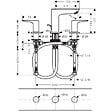 HANSGROHE - Hansgrohe Talis E Mélangeur de lavabo 3 trous 150, bronze brossé, avec tirette et vidage (71733140) - vignette