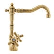 PAFFONI - Paffoni Ricordi Mélangeur XL de lavabo  avec tirette et bonde, Design vintage, Bronze (IR085BR) - vignette