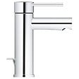 GROHE - Grohe Essence Mitigeur monocommande taille S avec tirette et vidage, cartouche en céramique, Chrome (24175001) - vignette