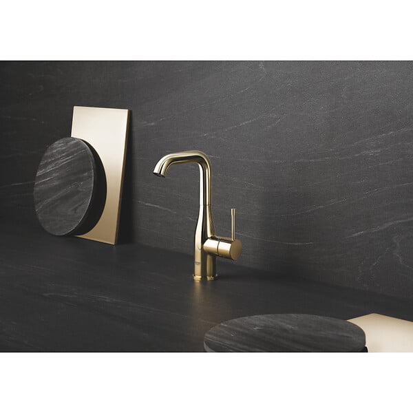 GROHE - Grohe Essence Mitigeur monocommande Lavabo  Taille L, Cool Sunrise (32628GL1) - large