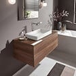 HANSGROHE - Hansgrohe Vivenis Mitigeur de lavabo surélevé 250 sans tirette ni vidage, bec cascade, chrome (75042000) - vignette